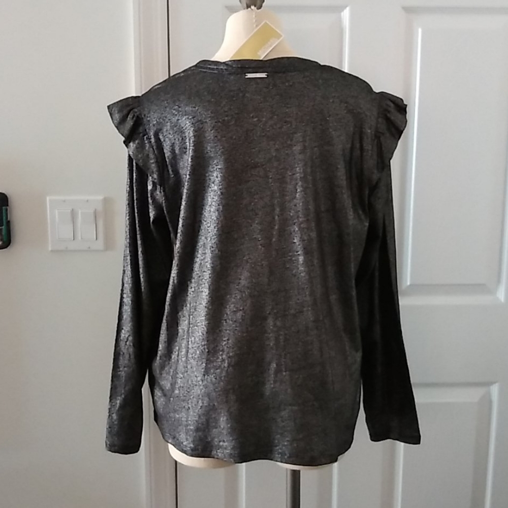 Michael Kors Ruffled Sweatshirt - Picture 3 of 8